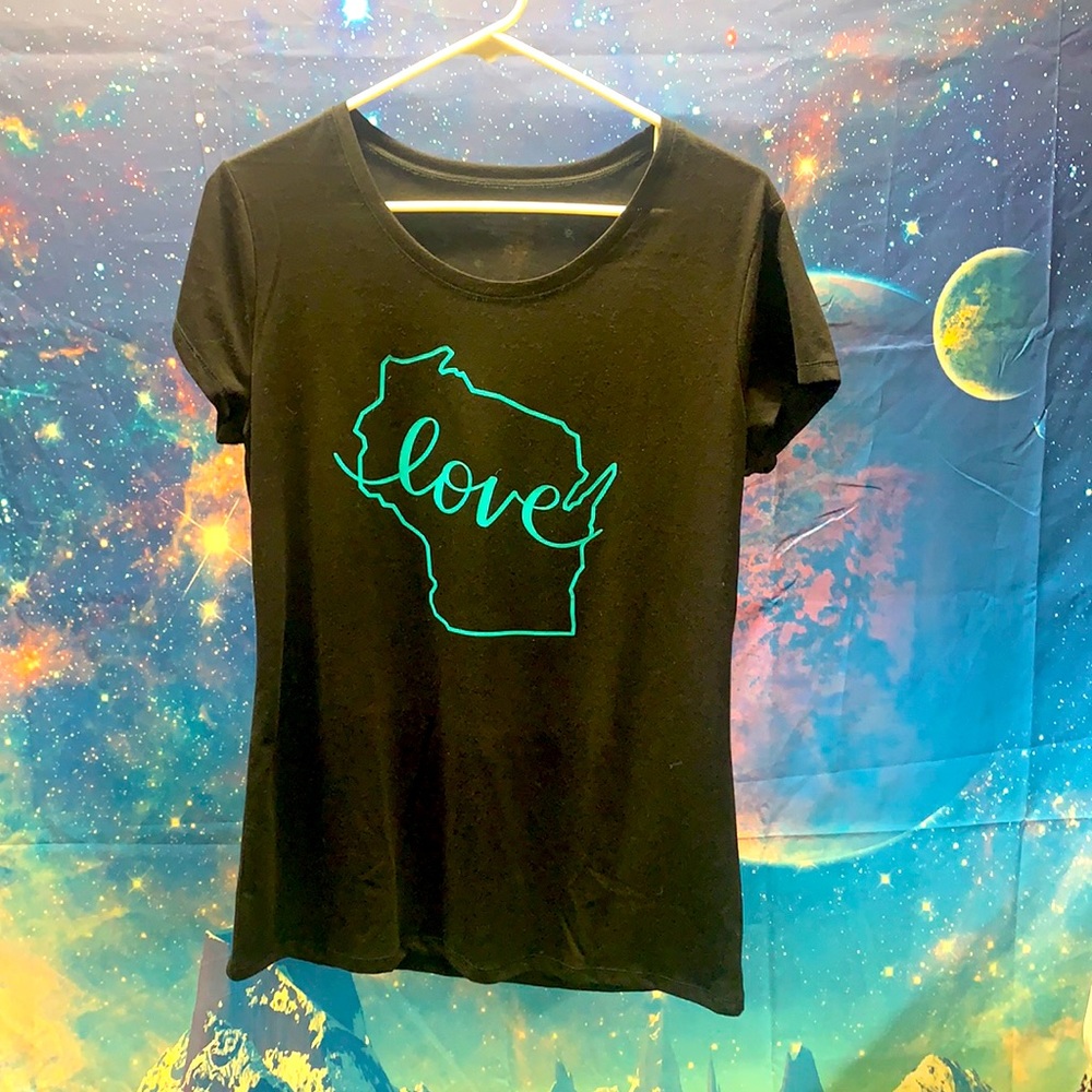 Wisconsin love tshirt